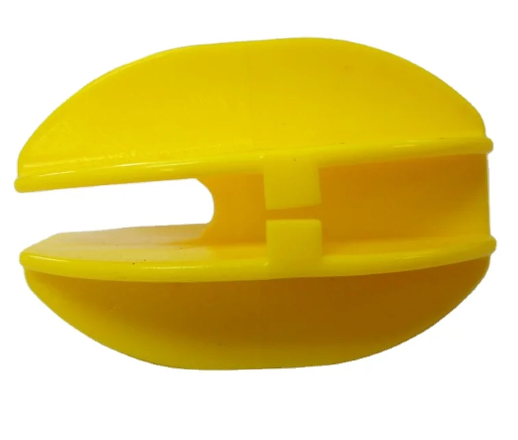 

Manufacturer Factory Price Husbandry/Animal farm equipment End Strain Insulator INS502 Electric Fence Insulator, Yellow or customized