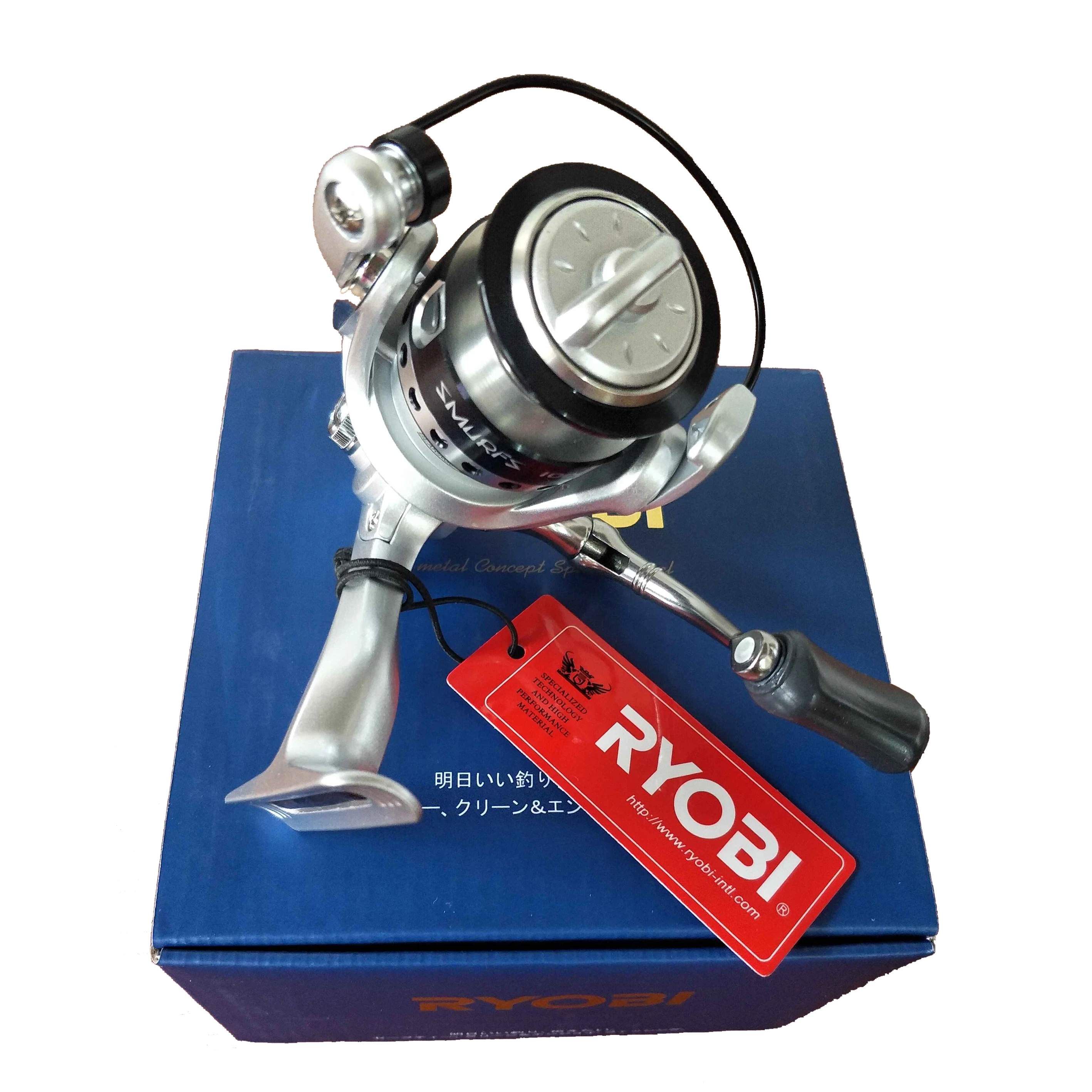 

RYOBI Smurf spinning reel power handle Sale Japan fishing reels