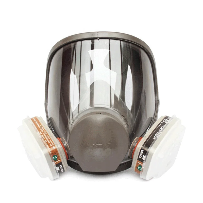 
3M 6800 Hot sale Large View Full Facepiece Respirator Painting Spraying Silice Gel Respirator 