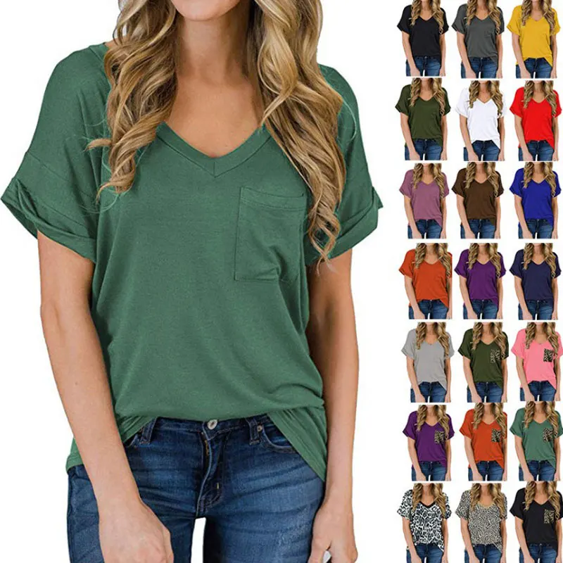 

New Arrival Modal Short Sleeve Custom Logo Oversized Blank Ladies T Shirt, Any color can be customed