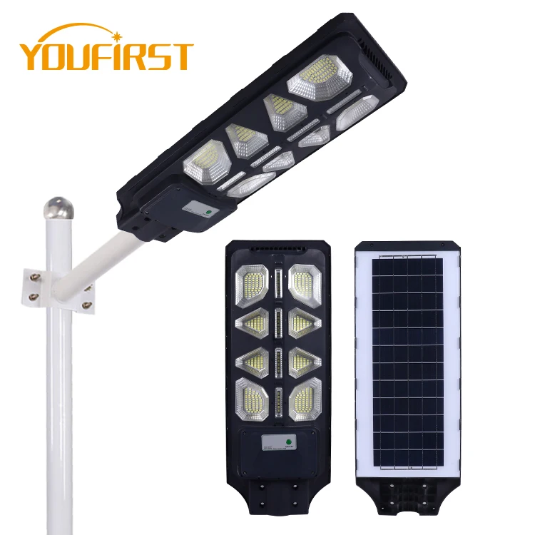 

Energy Saving Automatic Ip65 Waterproof Street Light Abs 120 150 Watt Outdoor Solar Panel Led Streetlight