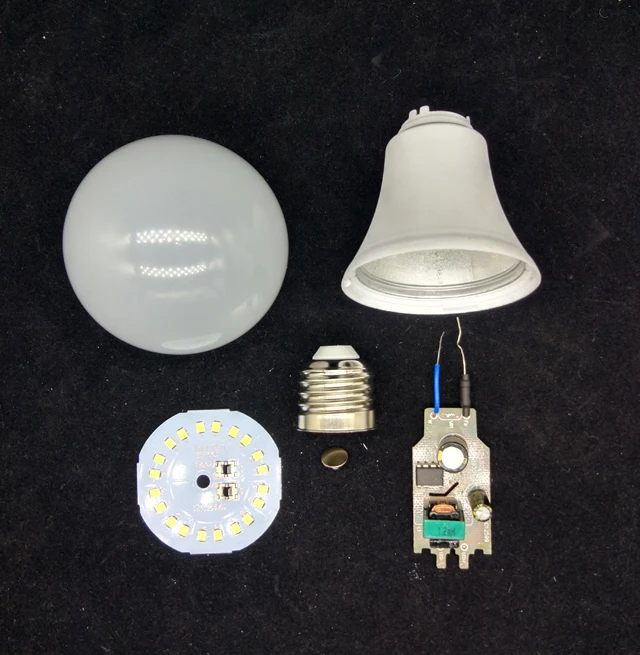 china manufacturer  led lighting parts of led bulb raw material skd assemble cheap  price
