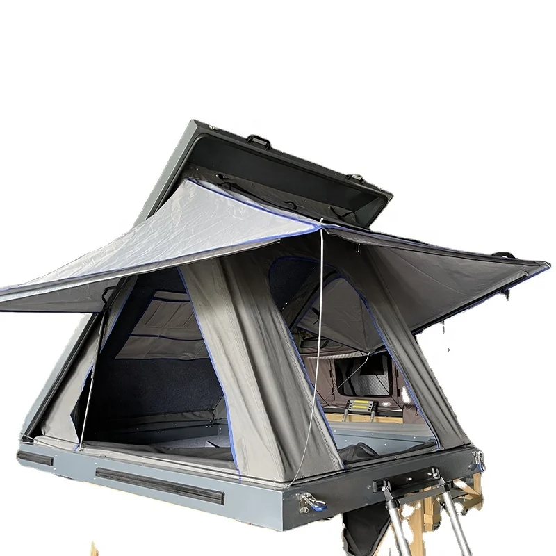 

Heavy duty Kings alucab Aluminum Hard Shell Roof Top Tent Camper For Car Roof Top Tent Rooftop Tent hard shell