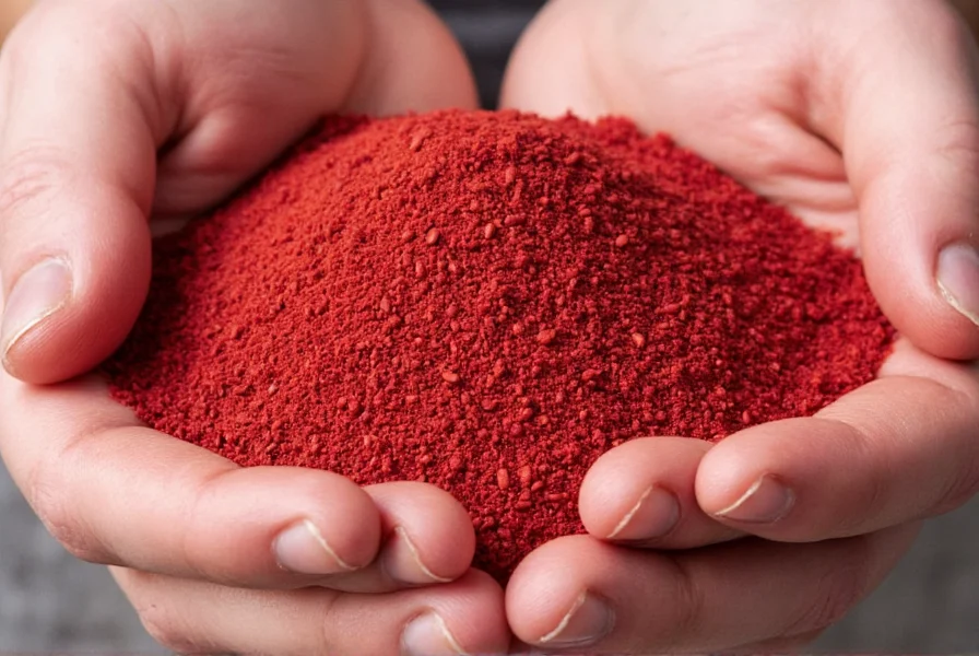 Spice Rack with Achiote Seeds