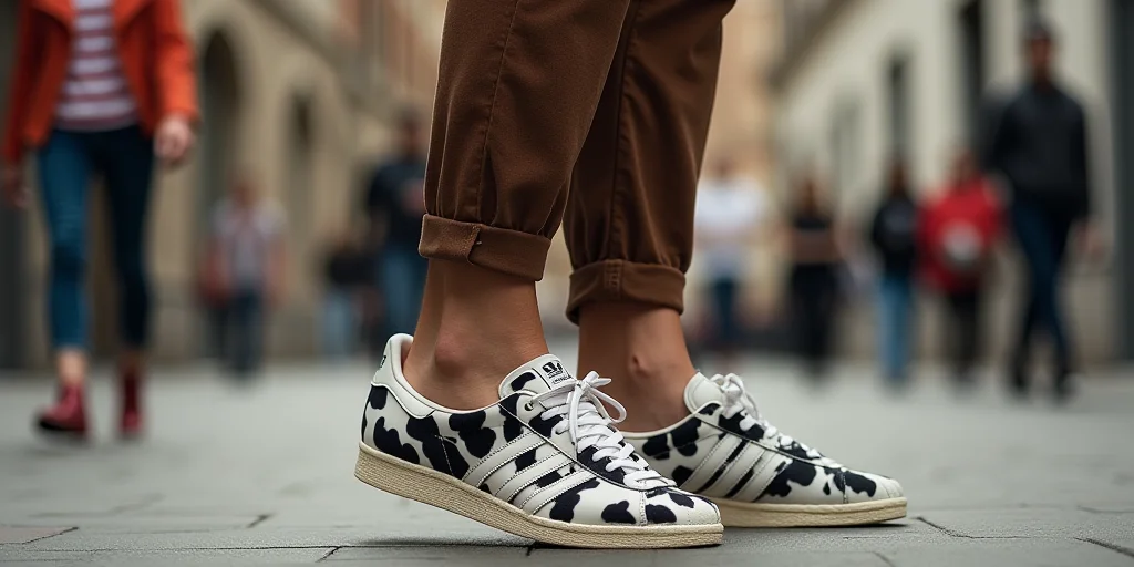 adidas gazelle silver green womens Adidas Samba OG 'Cow Print'