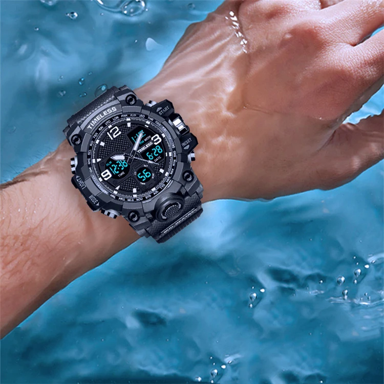 

High precision Trendy Simple Smart Waterproof Automatic Man Hand Watch, As pic