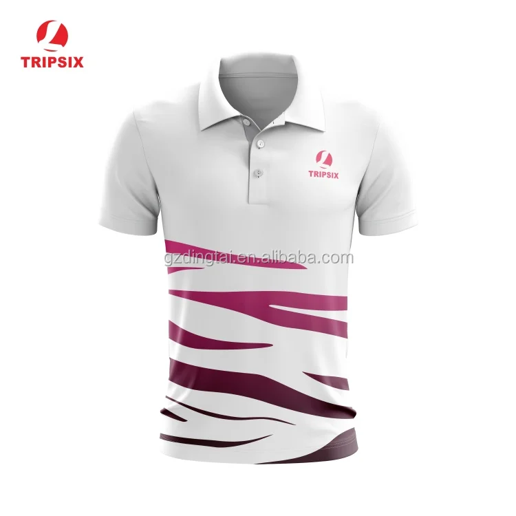 Free Design Sublimation Customized Polo Shirts Factory Directly