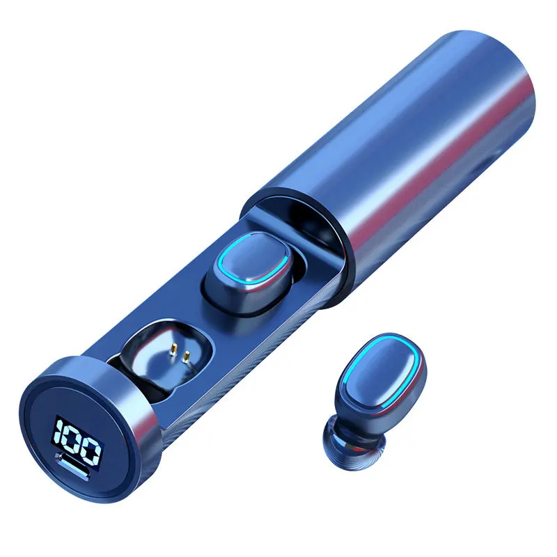 

B9 Earphones Wireless Microphone Sports Waterproof Touch Control Headsets Earbuds Bus Headphone Power Headphones