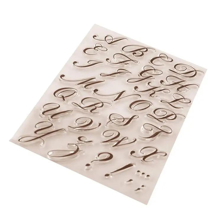 

DIY Cake Alphabet Stamp Set Letter Shape Fondant Cake Stamp Mold Cake Tools