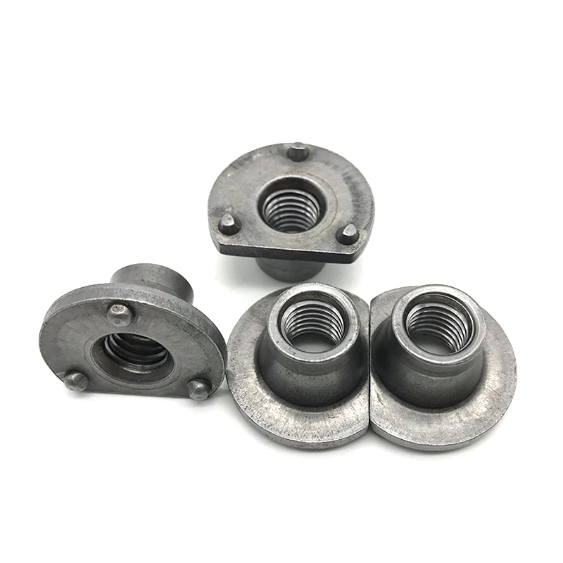 
Carbon Steel T Type Weld Nut wholesale Customized Auto Parts fastener threaded stainless steel 3/8 m6 m8 projection t slot nut 