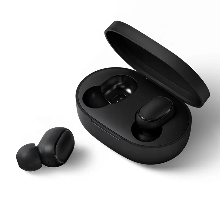 Xiaomi Redmi Airdots Black Bluetooth Earphones Youth Mi True Wireless Bluetooth 5.0 TWS Air Dots Headset Global Version