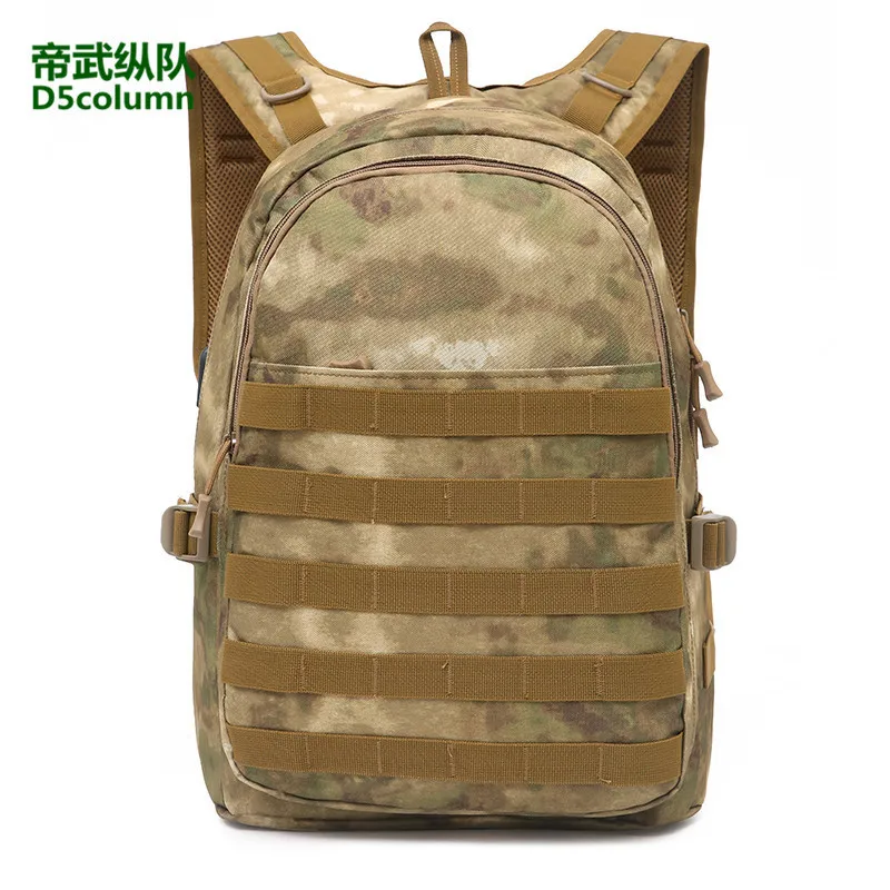 

Free Shipping Nylon Camouflage Tactical Backpack With USB Outdoor Hiking Travel Camp Sports Bag Army Fan Combat Rucksack