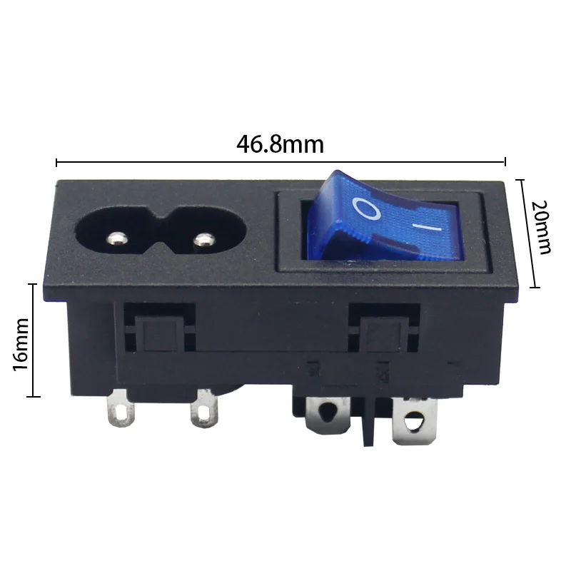 Nedis Câble d'alimentation coudé pour PC, moniteur et onduleur noir - 5 mètres