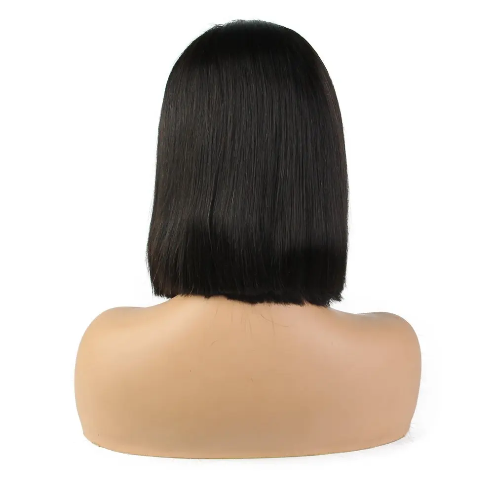 

180% density lace front wigs Short Bob T-part Lace Wig Virgin Cuticle Aligned Wig Human Hair Brazilian Bobs Pelucas Humanas 180