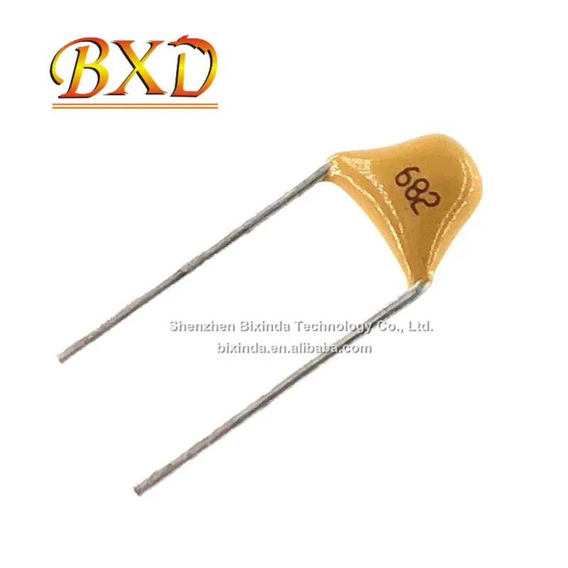 Monolithic Capacitor 682 Ct4 682m 682k 6.8nf 0.0068uf 50v Pin Pitch 5 ...