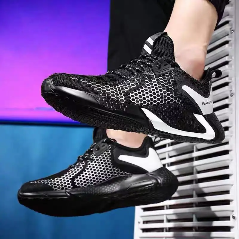 

Shoes for man zapatilla hombre man sneaker sports shoes sneakers brand sport shoes, Black, grey, white