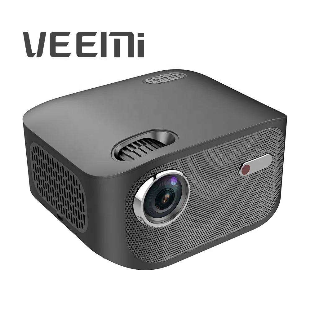 

VEEMI A1 New Beamer Full HD 1080P 250 inch Big Screen Home Theater Small Video LED Projector