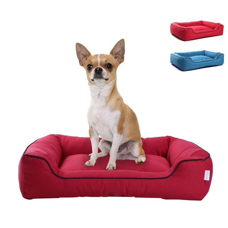 

Various Specifications Trendy Novelty Soft Fabric High-Loft Dog Cushion Pillow Pet Bed