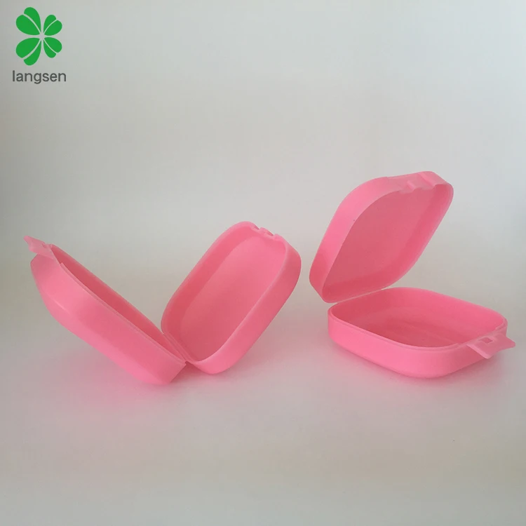 Travel usage plastic soap box