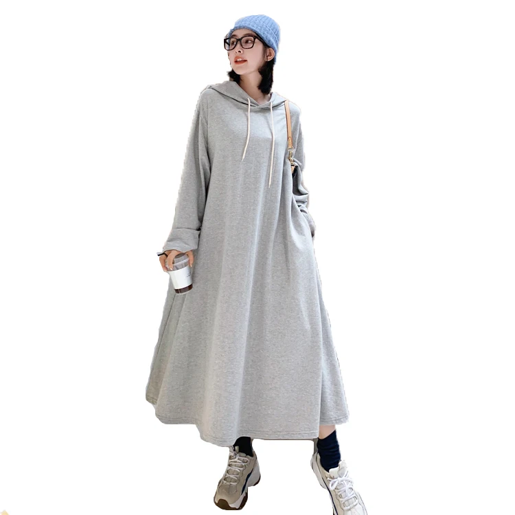 

Sports Women Solid Color Muslim Maxi Abaya Women Dress