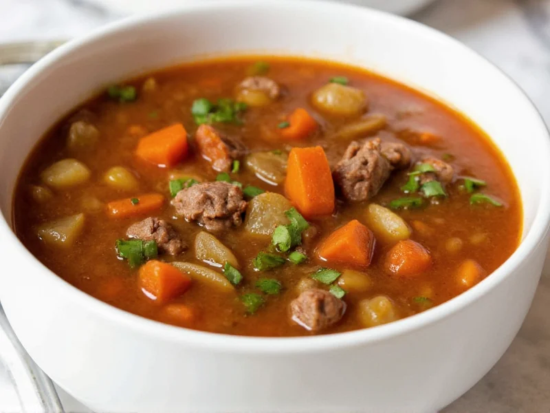 Perfect Crock Pot Vegetable Beef Soup Recipe