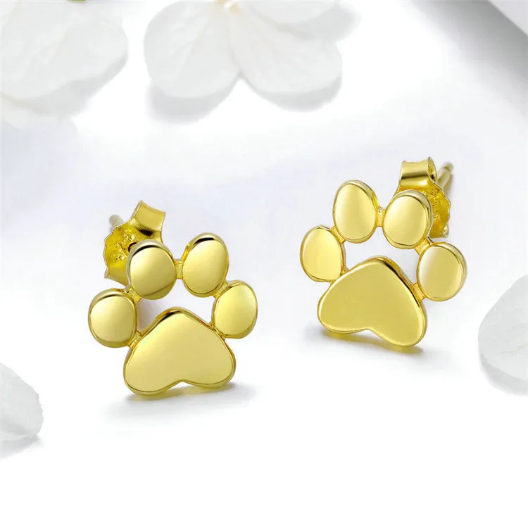 

A Variety Of Pattern Heart Earrings Simple And Sweet S925 Earrings Female Hypoallergenic Sterling Silver Jewelry