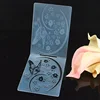 2019now Hot Sale Delicate Customized Bell Flower Butterfly Plastic Paper Embossing Folder