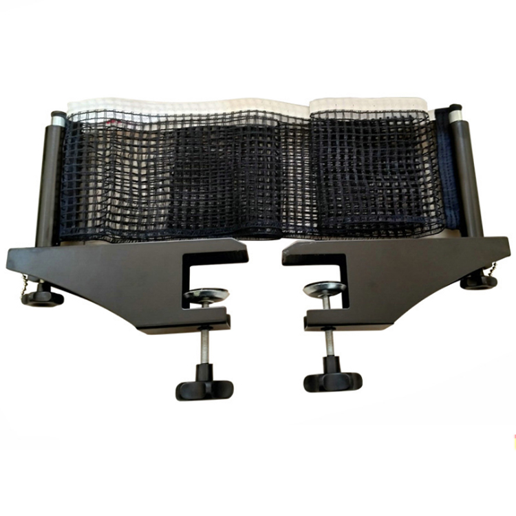 

High quality tennis table post and net table tennis table accessory, Black