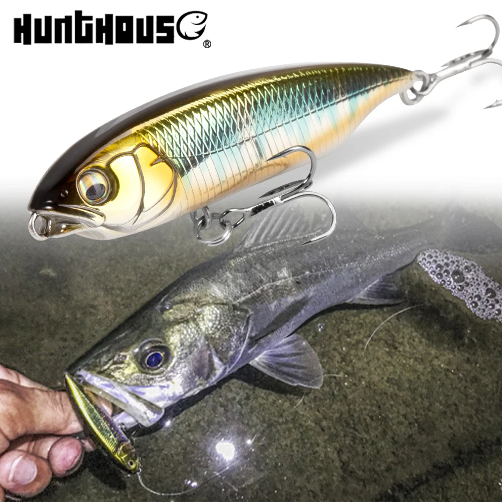 

High qulaity artificial pencil stick bait bass lures pencil fishing lure, 6 colors