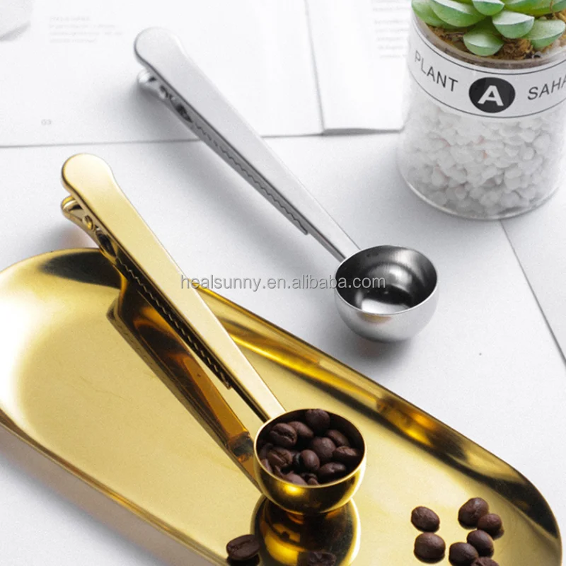 

Spoon for Measuring Coffee beans/Protein powder Scoope, Silver,gold,black