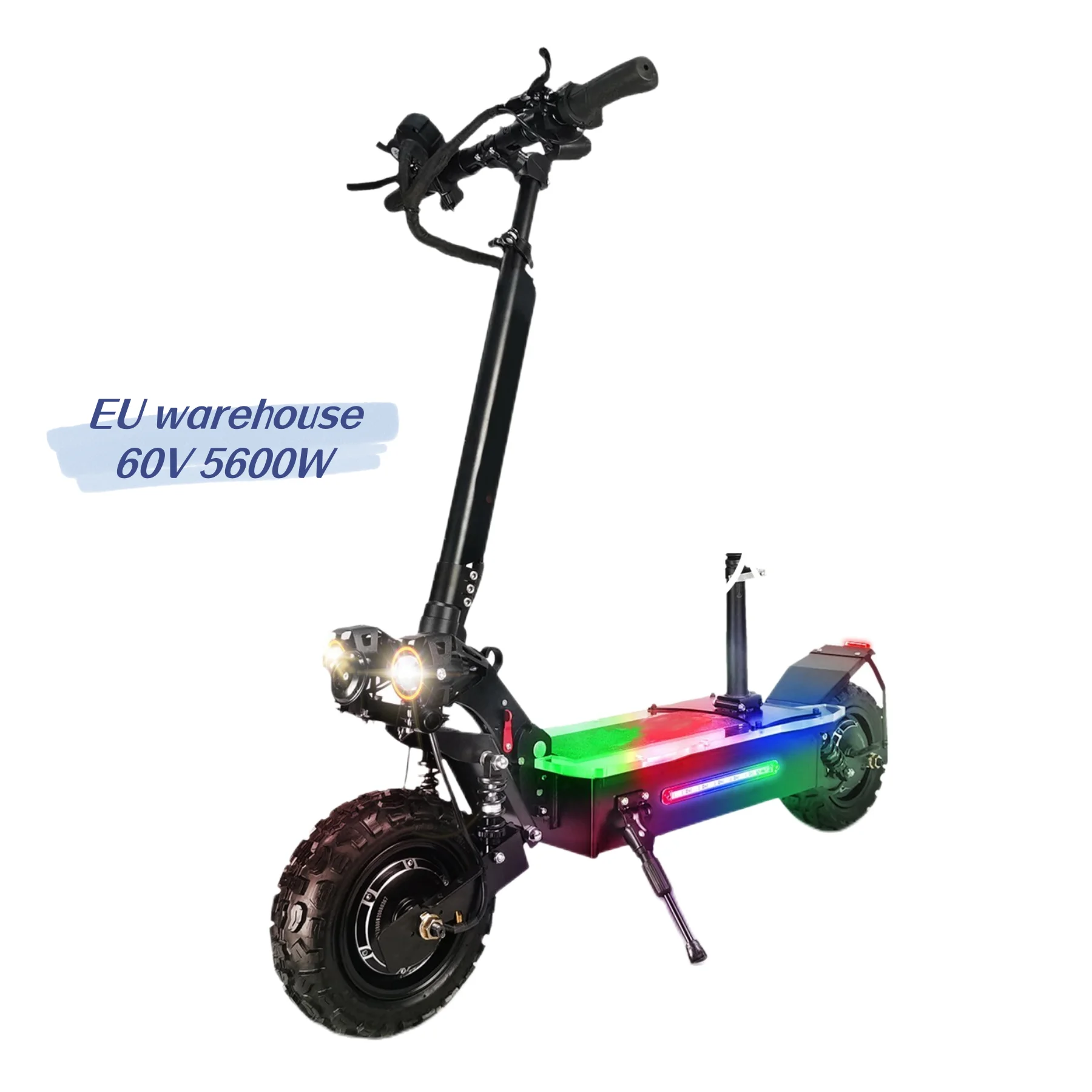 

EU USA warehouse adult 11inch Fat Tire 5600W 8000w 10000w Off Road 60v 72v Fast Speed Electric Scooters With led lights