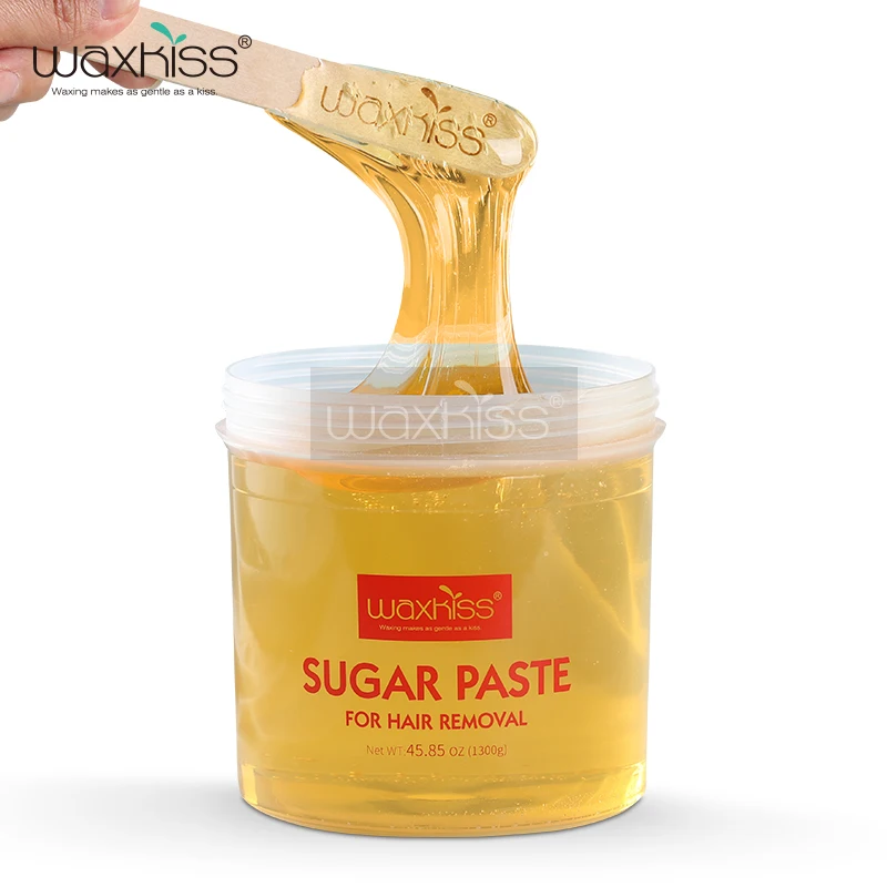 

Sugar Soft Hair Removal Wax Non Heating Private Labelling Brazilian Wax Waxkiss Natural Gentle Sugar Wax