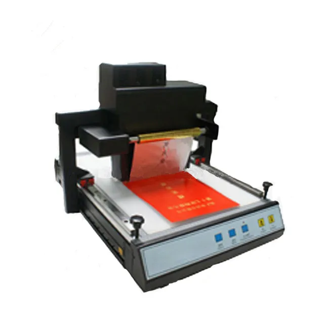 Hot Foil Machine Gold Aluminum Foil Printer Price/automatic Hot Foil Stamping Machine For Sale
