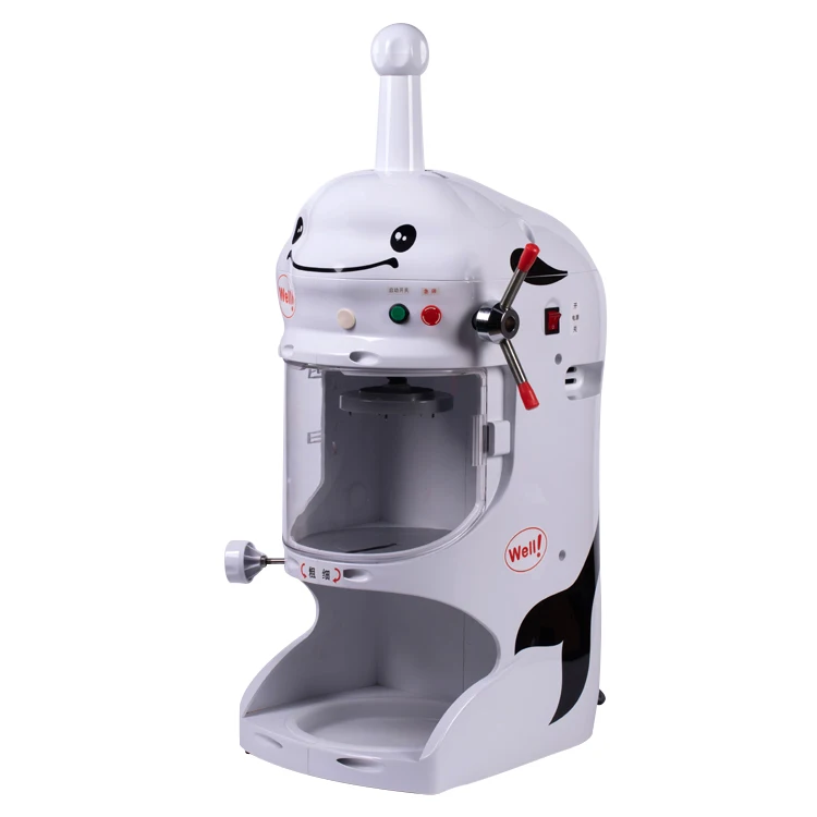 350w Electric Colorful Automatic Commercial Snow Ice Shaver Bingsu