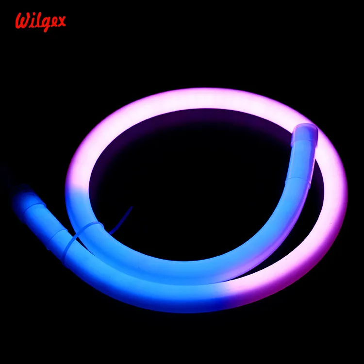 
Eco friendly RGB 360 Degree Round LED Neon Flex Dia 18mm Pixel RGB  (60819086732)