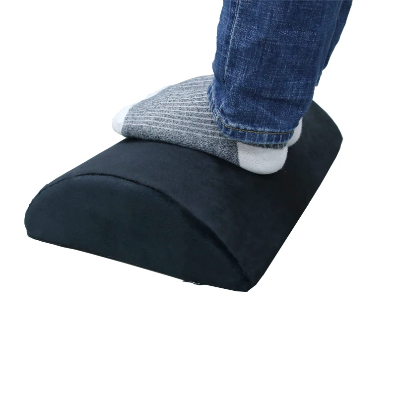 Hot Sale High Density Sponge Footrest Cushion With Soft Plush Cover