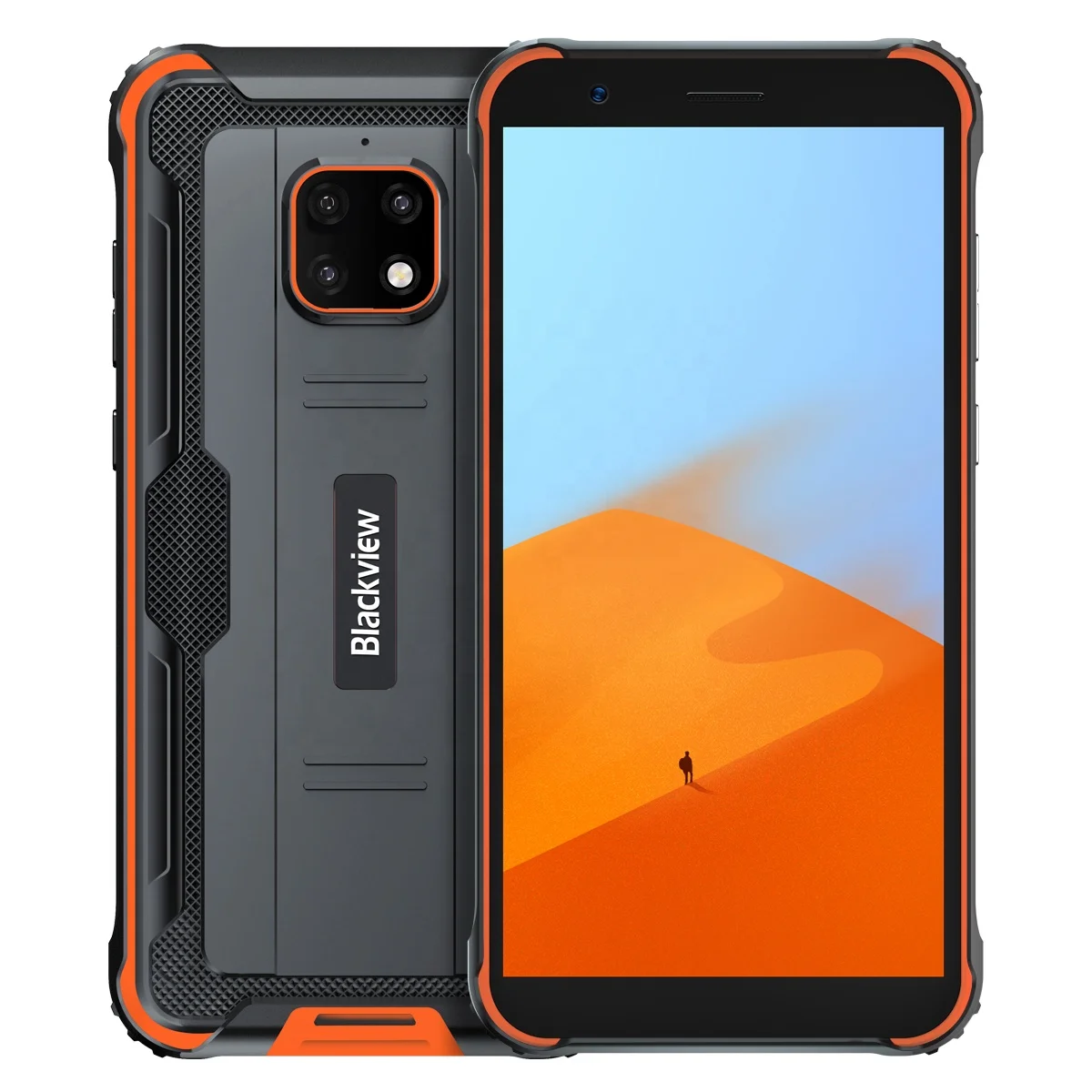 

Blackview BV4900 Rugged Cellular Waterproof 5.7inch Android 10 smartphone 3GB+32GB Dual Camera 5580mAh Support NFC 4G Cellphone