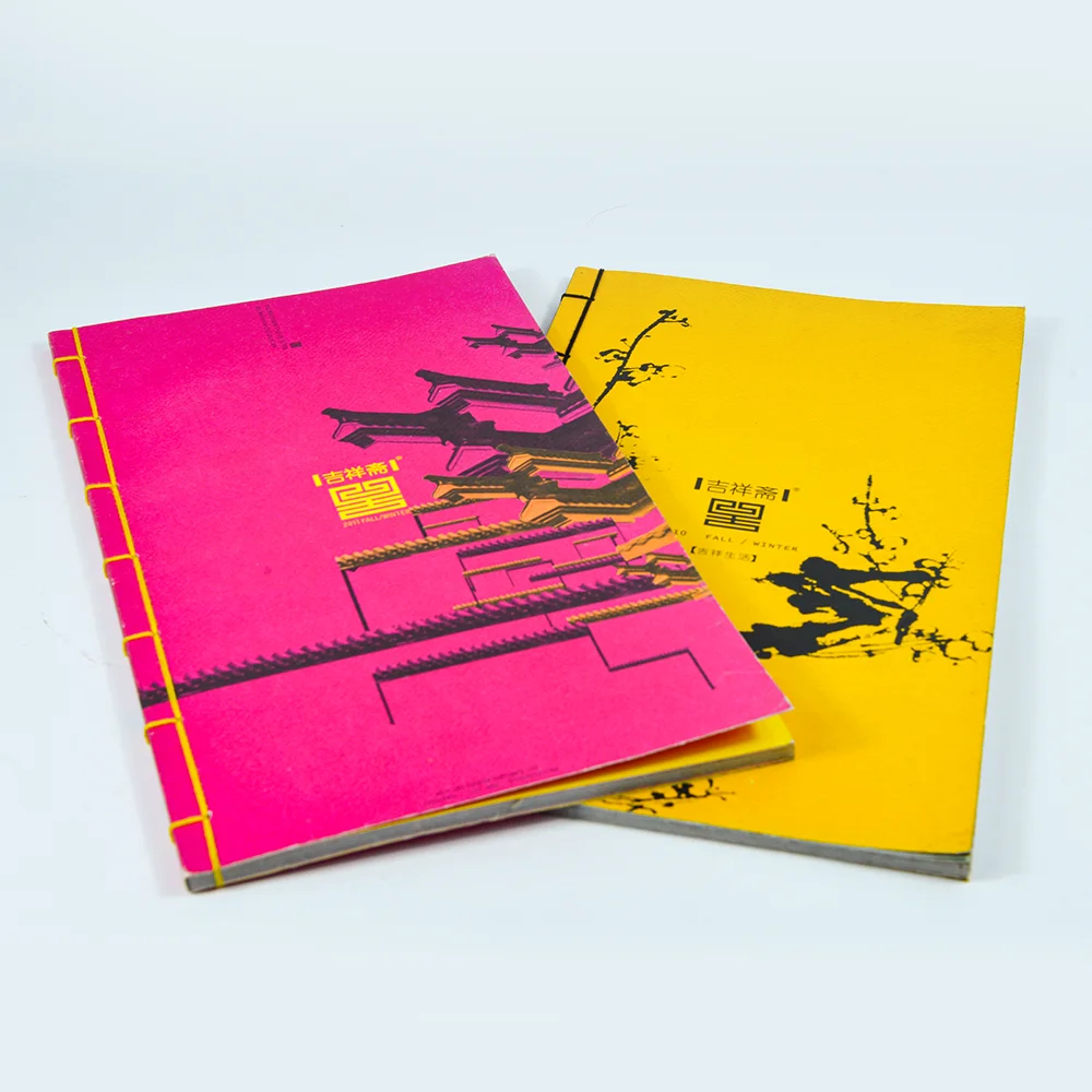 
Fashionably Design Company Advertising Printing Magazine Kraft Paper Brochure 