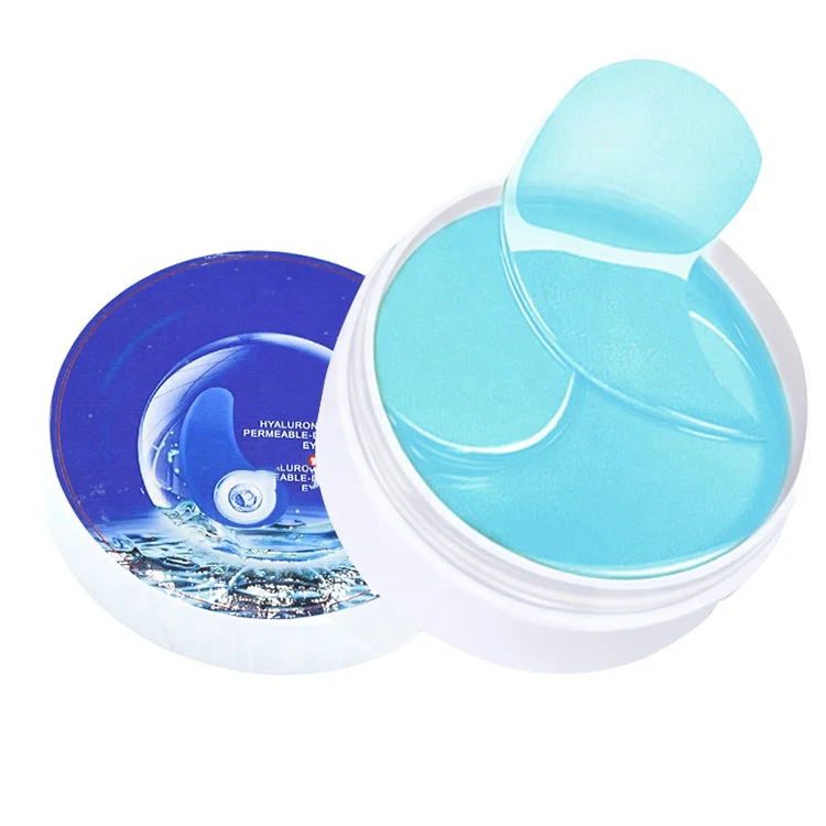 

Moisturizing Hyaluronic Acid Cooling SPA Eye Mask Reduce Wrinkle Dark Circle Puffiness Hydrogel Eye Patches Overnight Eye Pads