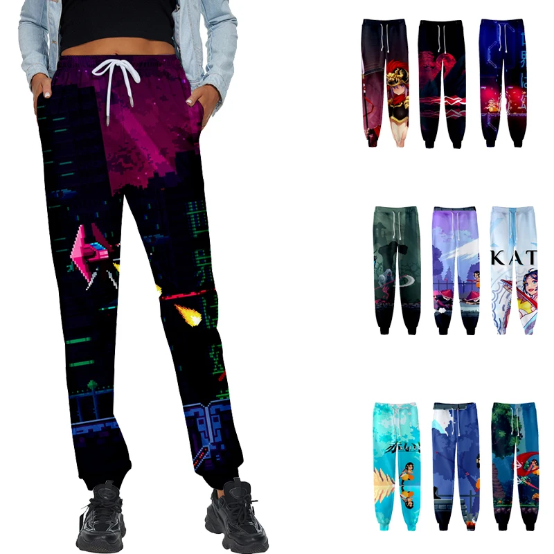 

Wholesale Custom Spring And Autumn Sublimation Animation 3D Printing Men's Pants Adjustable Elastic Pants, Custom color