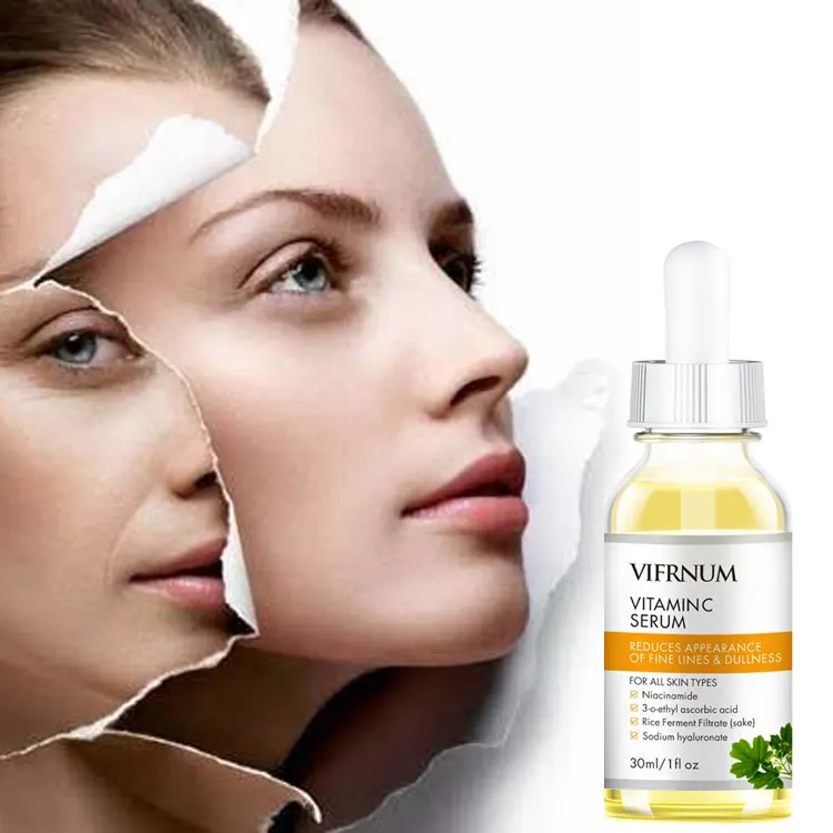 

oem skin care whitening anti aging face cream hydrating vitamin c brightening serum