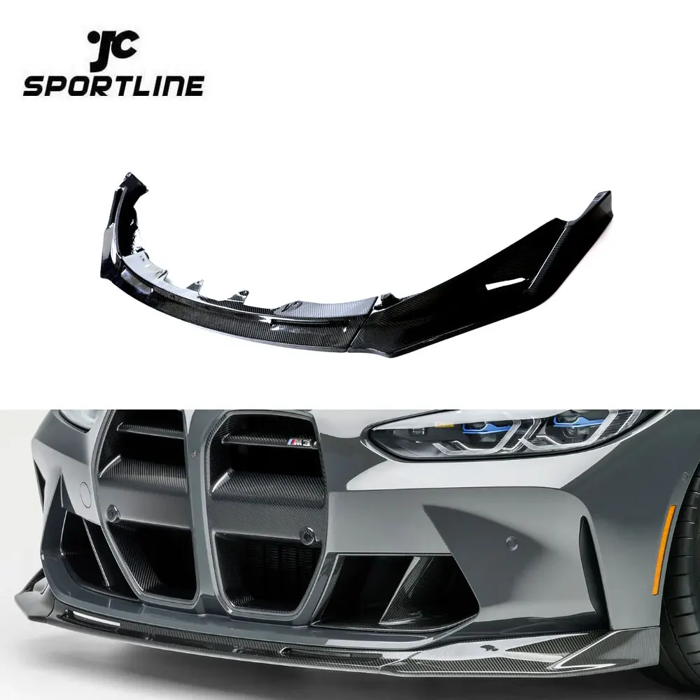 

G80 V Style Carbon Fiber Front Spoiler Lip for BMW 3SeriesG80 M3 Coupe 2-Door 2021-2022