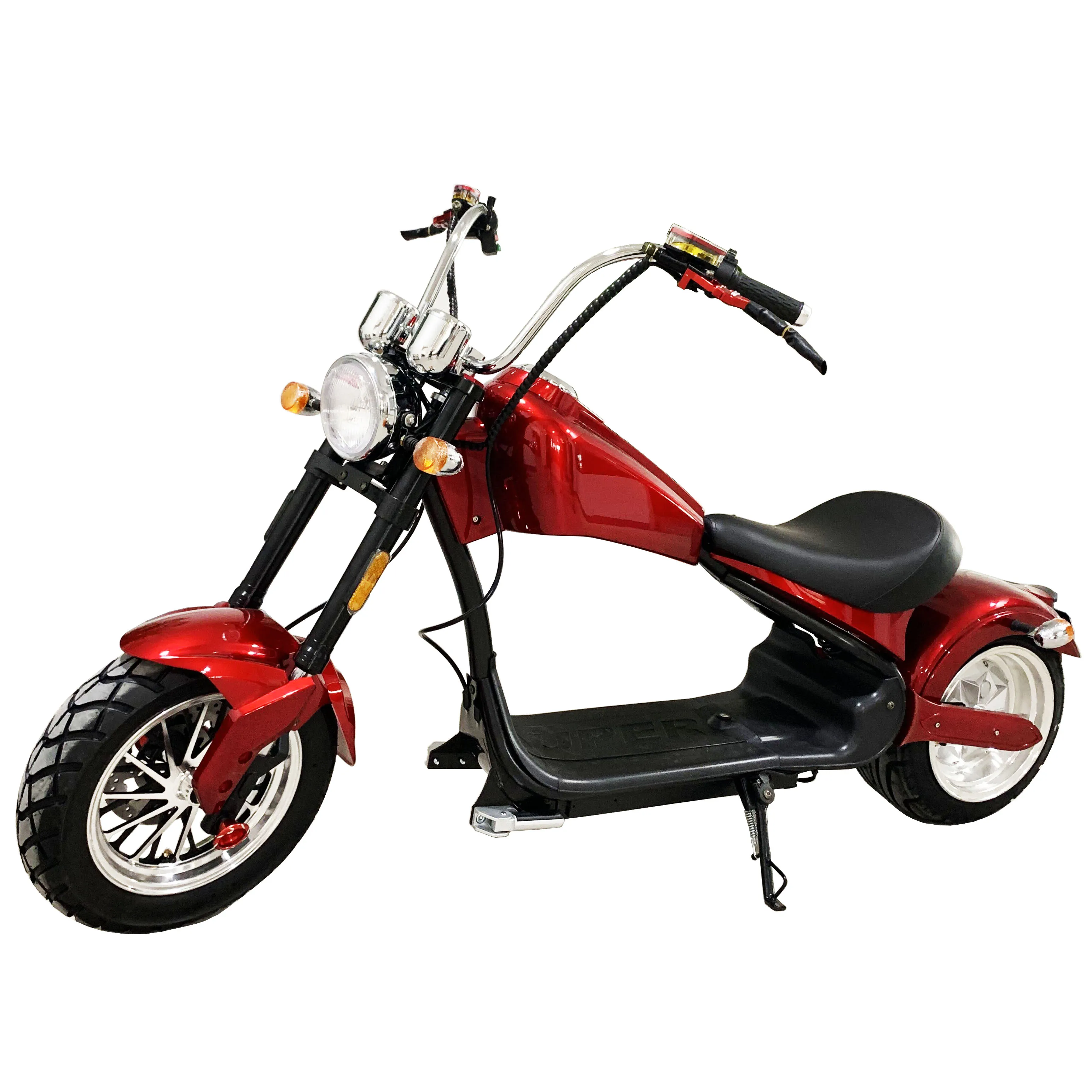 

Nzita New Model Citycoco 2000W 20AH Removable Battery Scooter Electric Motorcycle