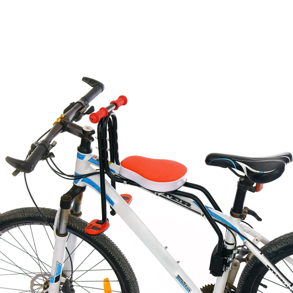 

Mountain Bike Front Seat Mat Children bicycle Safety Chair Quick disassembly front child seat for mountain bike