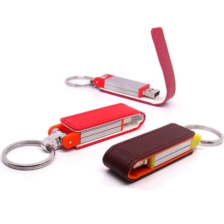 

OEM Logo PU Leather Customized16GB USB Flash Drive for Corporate Gift Idea 2021