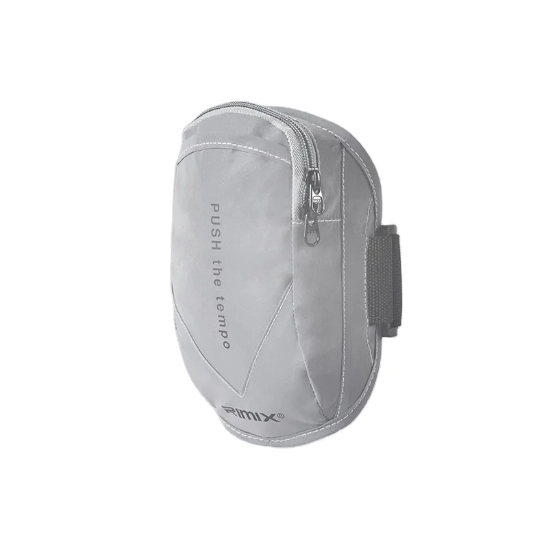 

Reflective mobile phone arm bag sports arm sleeve wrist bag outdoor fitness safety reflective mobile phone bag