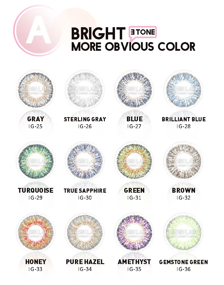 optical contact lenses