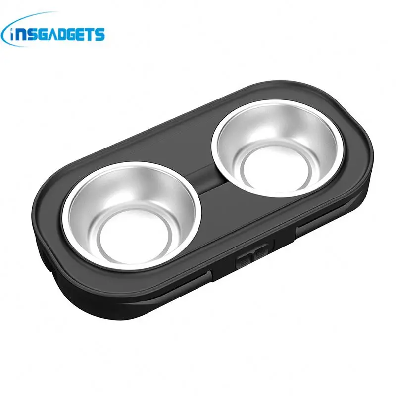 

dog/cat feeding bowl AAa7 upgrade height adjustable double cat pet bowls