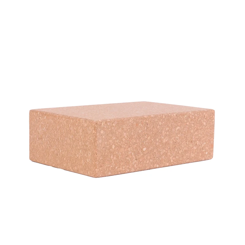 

Vivanstar YG1302 In Stock Costom Natural Color Yoga Brick High Density Biodegradable Cork Yoga Blocks