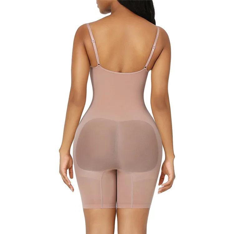 
Private Label Mesh High Waist Shapewear Tummy Control Butt Lift Full Body Shapers Women with Bra 